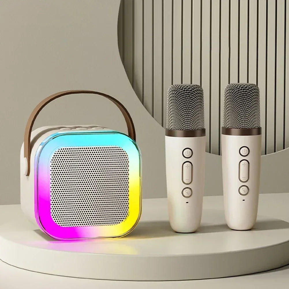 KaraFun Mic™ Duos | Parlante + Dos Micrófonos