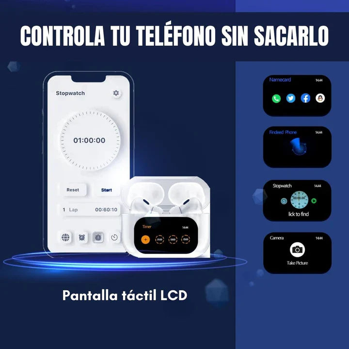 Sonix PRO® Audífonos Con Pantalla y Cancelación De Ruido 🎧