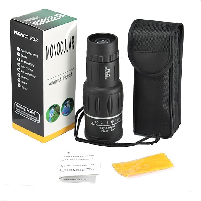 SharpScope Pro™ Monocular 8km 30 X 52 Telescopio táctico con nitidez