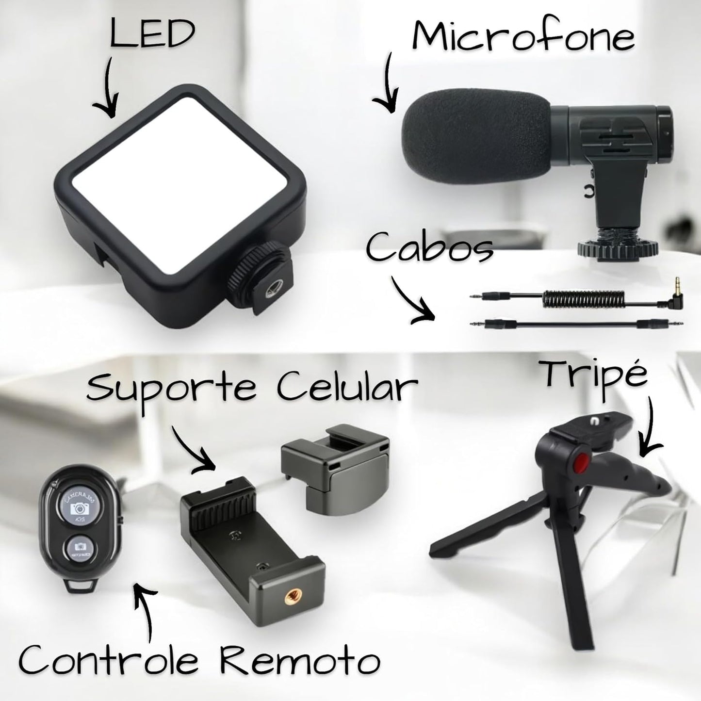ViMaking™ Kit Para Creación y Transmisión De Videos