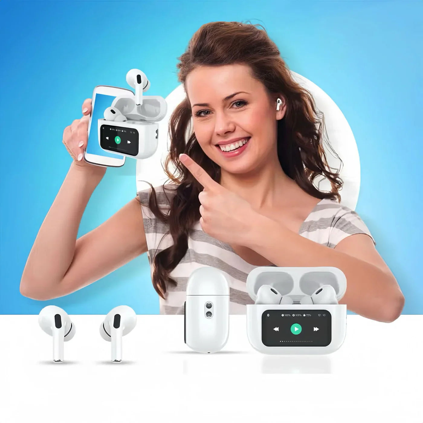 Sonix PRO® Audífonos Con Pantalla y Cancelación De Ruido 🎧