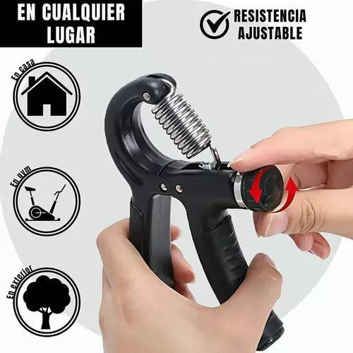 PowerGrip™ Ejercitador de ante brazos, muñeca y dedos (Ajustable 5-60 KG)
