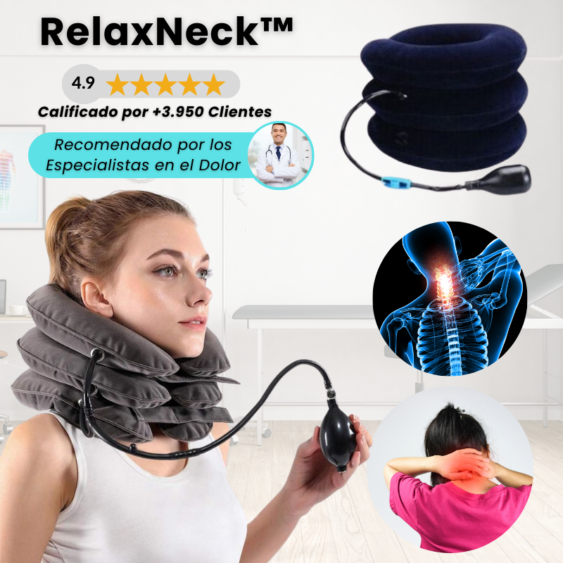 RelaxNeck™: Almohada Cervical de Alivio Personalizado