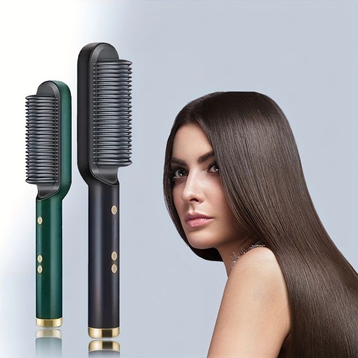 GlamStyler™ - Cepillo Alisador 2 en 1