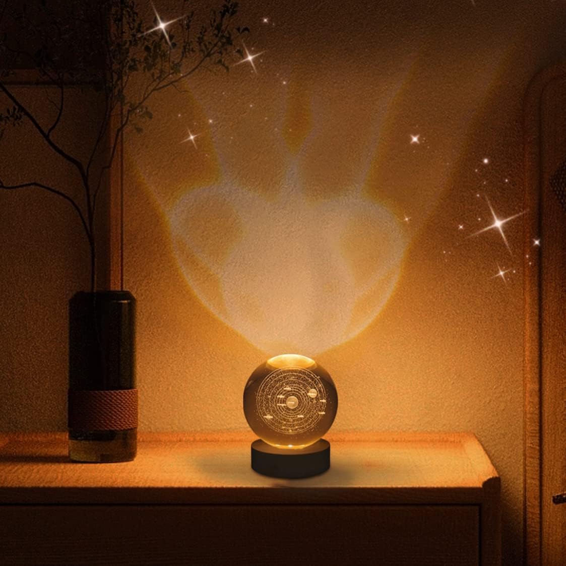 Esfera estelar 3D | Crystalballs® (10 cm)