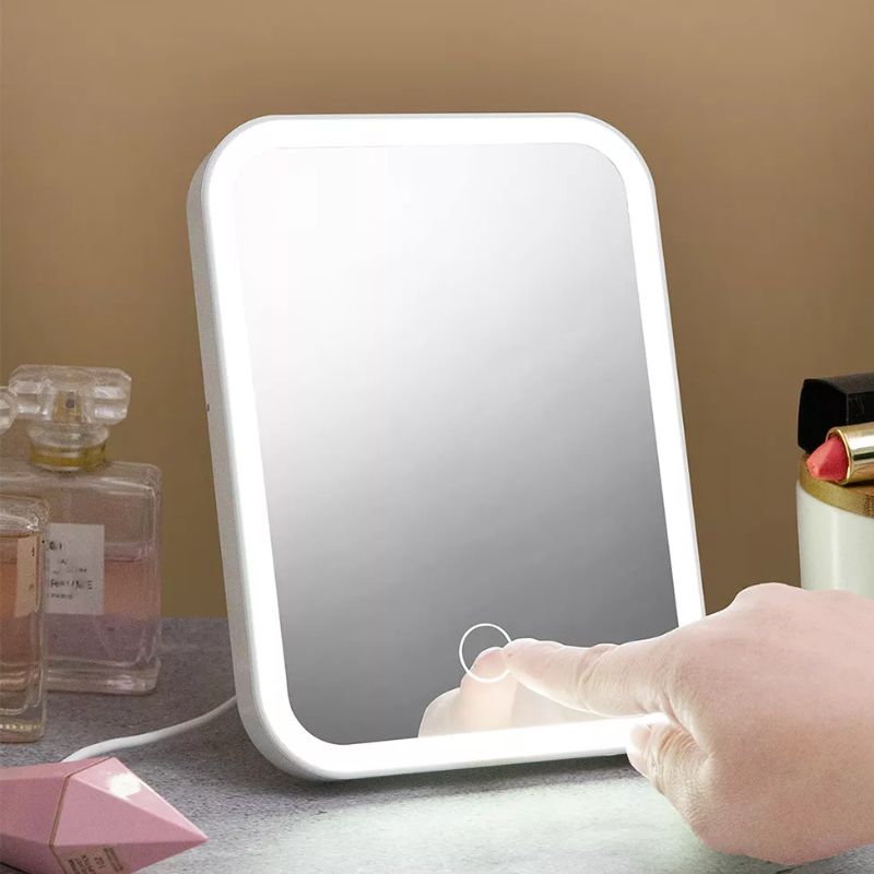 MirrorTouch™ Espejo portátil con luz LED táctil