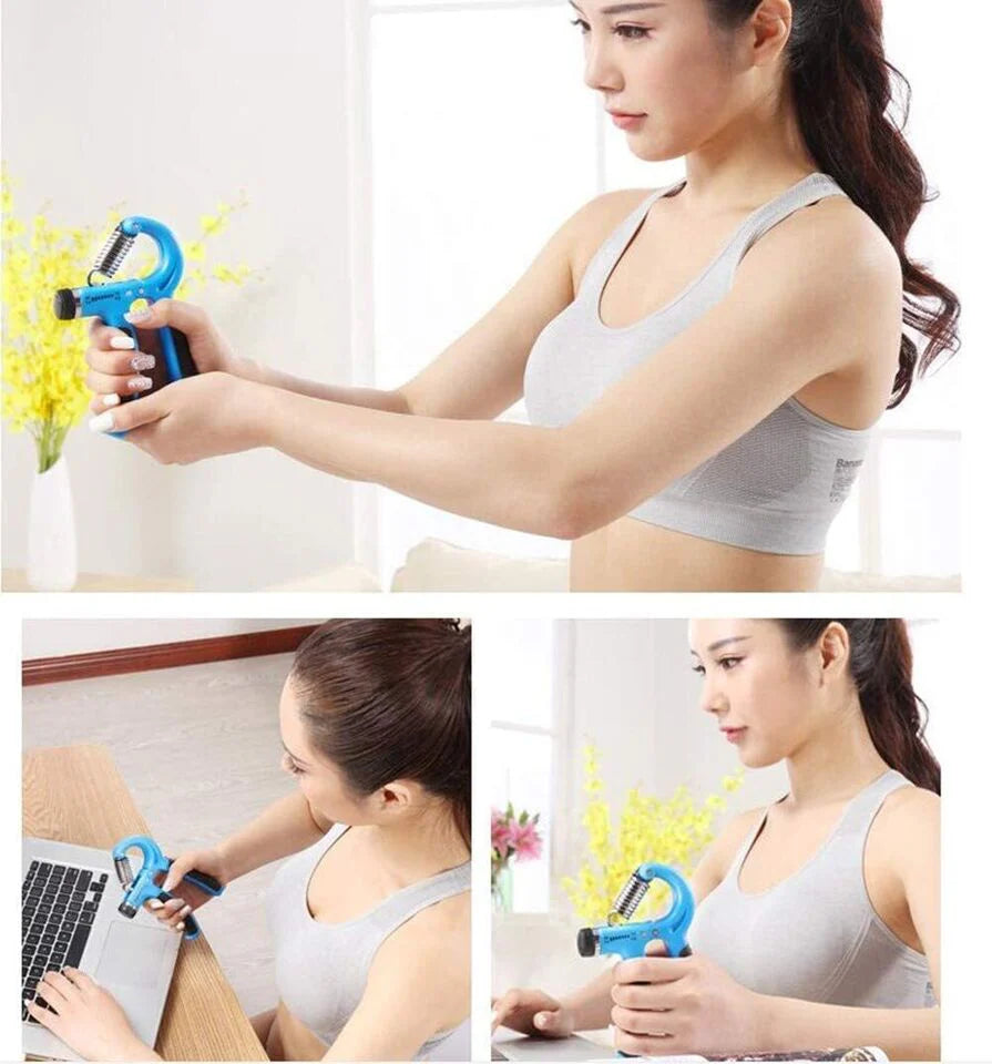 PowerGrip™ Ejercitador de ante brazos, muñeca y dedos (Ajustable 5-60 KG)