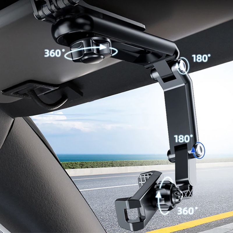 SpinShade™ – Soporte Giratorio 360° para Teléfono en el Coche