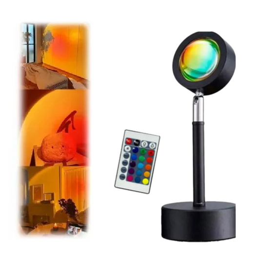 SunsetLamp™ | Lampara LED Proyeccion de atardecer 16 colores