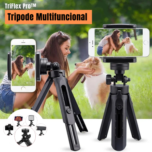 TriFlex Pro™ – El Trípode Flexible Todo en Uno