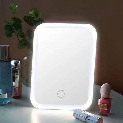 MirrorTouch™ Espejo portátil con luz LED táctil
