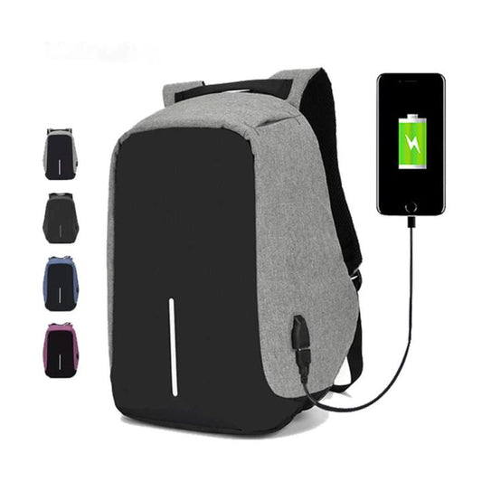 Mochila Antirrobo Con Puerto USB - LOCK ™ 🔐