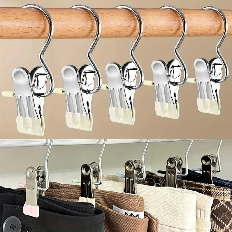 ClipHanger™- Set de 6 Ganchos Colgadores Multiusos