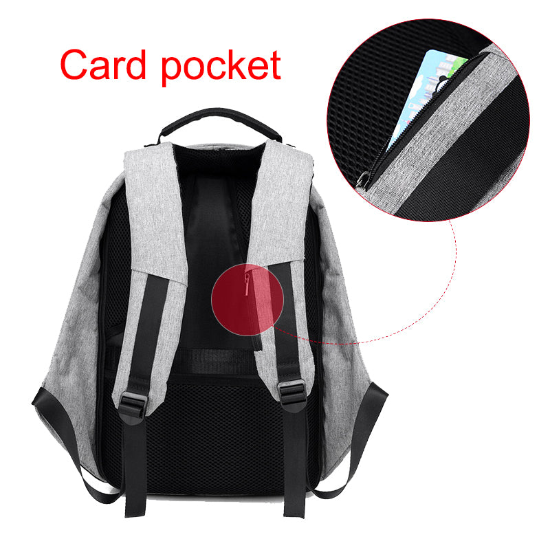 Mochila Antirrobo Con Puerto USB - LOCK ™ 🔐