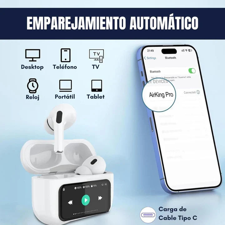 Sonix PRO® Audífonos Con Pantalla y Cancelación De Ruido 🎧