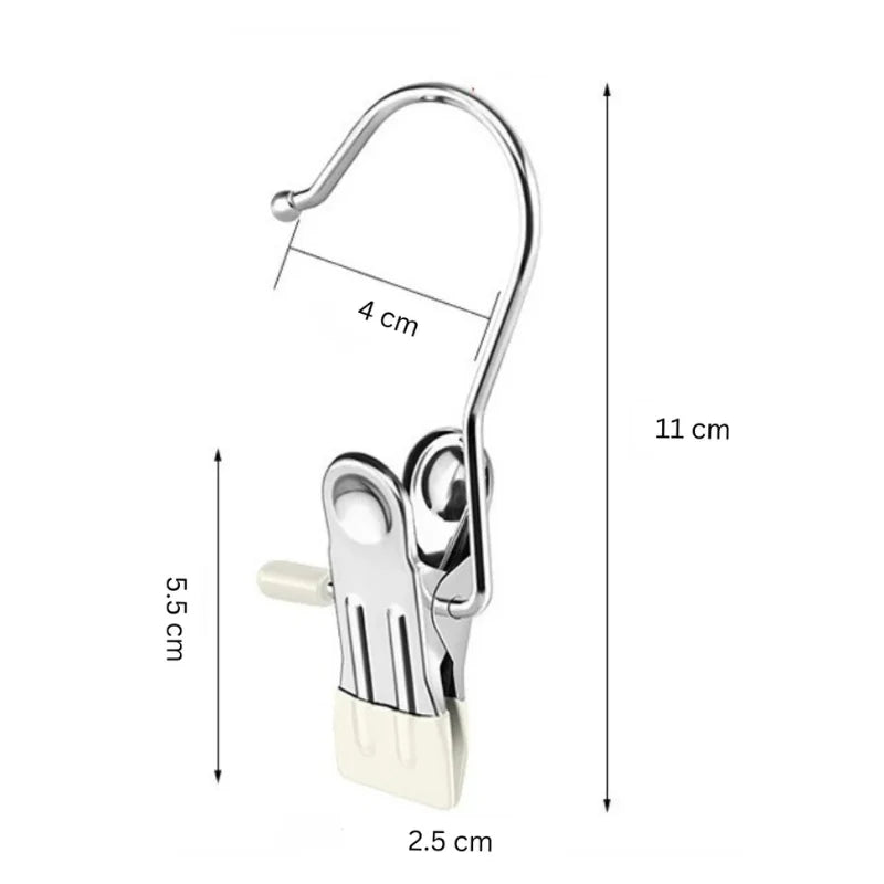ClipHanger™- Set de 6 Ganchos Colgadores Multiusos