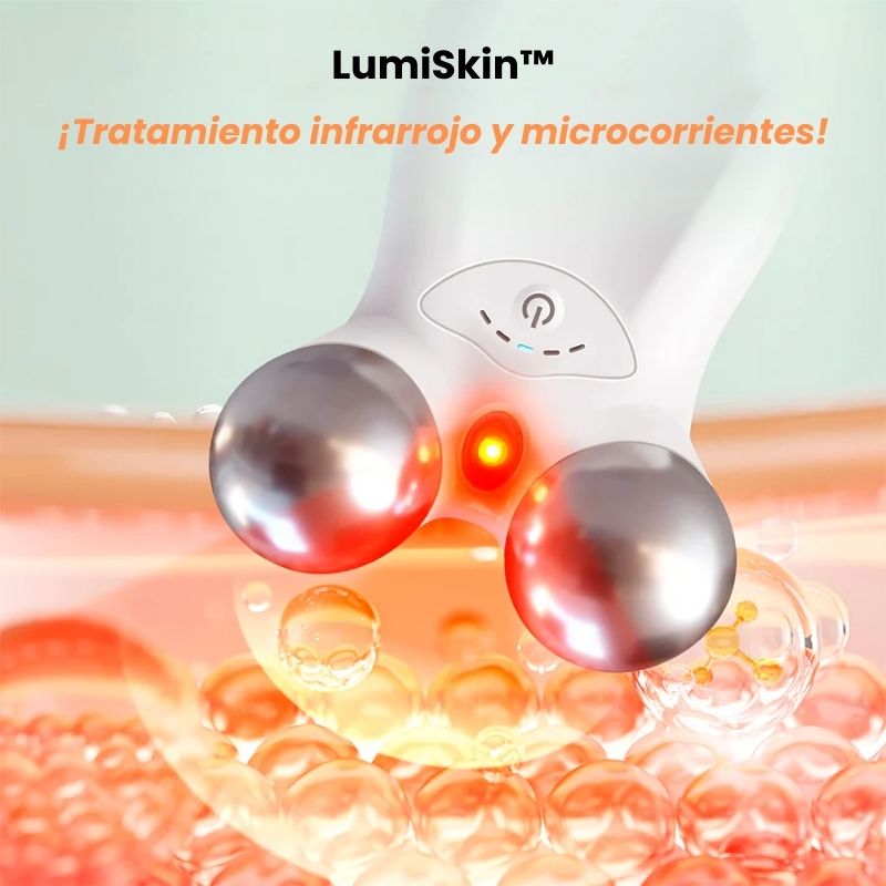 LumiSkin™ Dispositivo de Terapia de Luz Roja y Microcorriente
