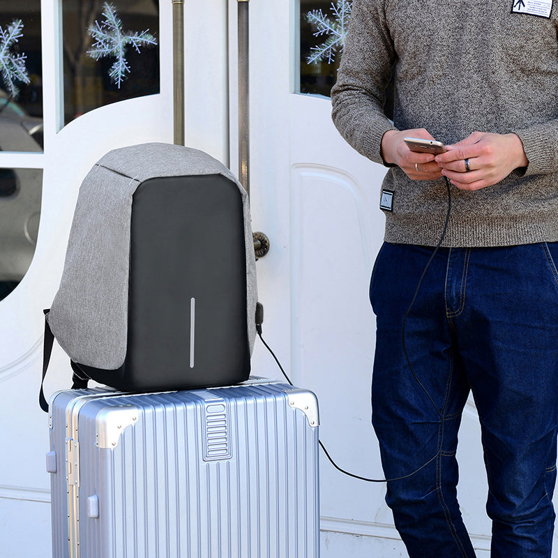 Mochila Antirrobo Con Puerto USB - LOCK ™ 🔐