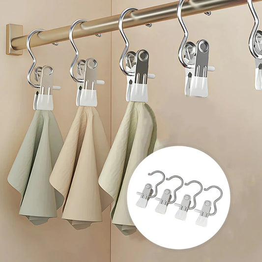 ClipHanger™- Set de 6 Ganchos Colgadores Multiusos