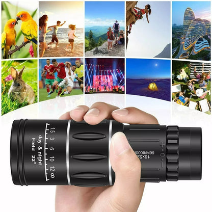 SharpScope Pro™ Monocular 8km 30 X 52 Telescopio táctico con nitidez