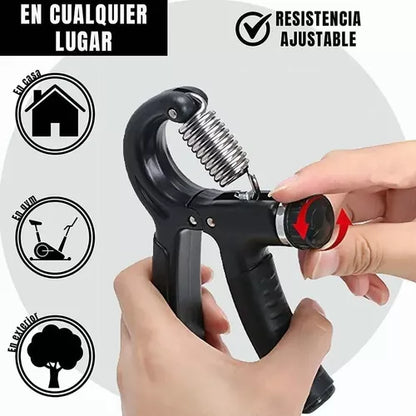 PowerGrip™ Ejercitador de ante brazos, muñeca y dedos (Ajustable 5-60 KG)