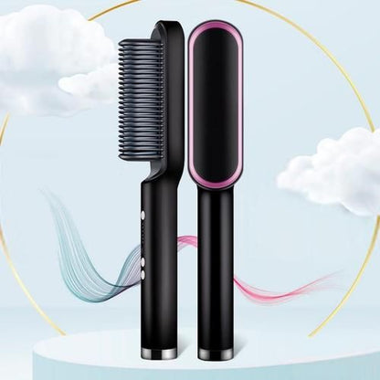 GlamStyler™ - Cepillo Alisador 2 en 1