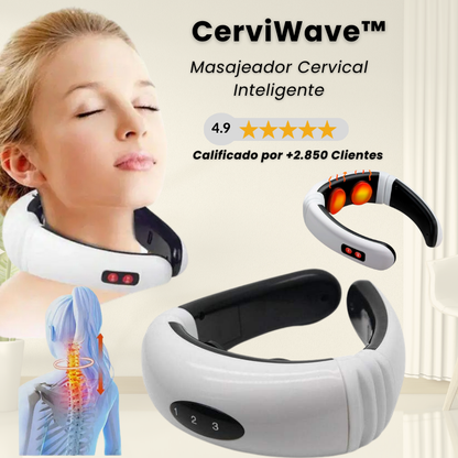 CerviWave™ Masajeador Cervical Inteligente