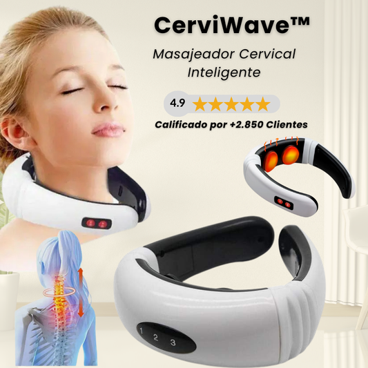 CerviWave™ Masajeador Cervical Inteligente