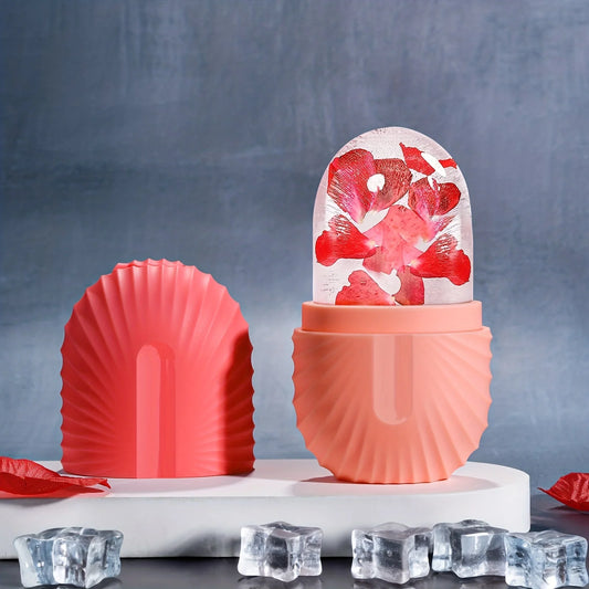 IceGlow™ Masajeador Facial de Silicona tipo Hielo