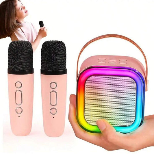 KaraFun Mic™ Duos | Parlante + Dos Micrófonos