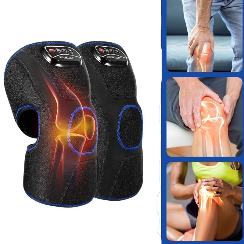 HeatMotion™ Masajeador Eléctrico de Rodillas para Aliviar el Dolor y Molestias