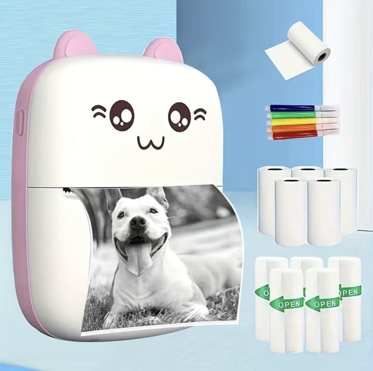 Mini Impresora Magica con Tinta infinita - MiniPrint™ Portátil🖨️🔥35% OFF🔥