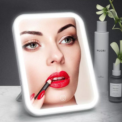 MirrorTouch™ Espejo portátil con luz LED táctil